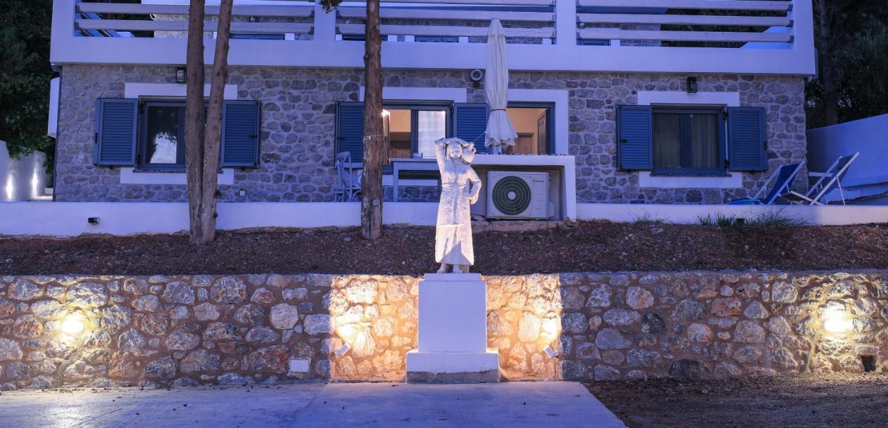 Marialenas House - Stone House At Myrties Beach Kalymnos Extérieur photo